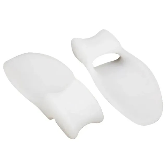 2 bucăți Corector siliconic gel pentru monturi la picioare - protecție și separator pentru degete