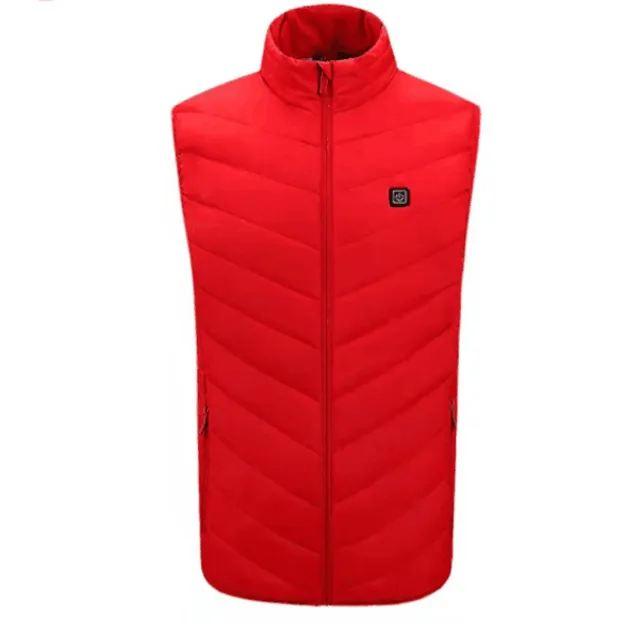 4 colors Unisex electric heated USB heat warm fabric winter vest