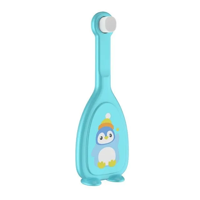U-shaped whitening toothbrush for children from 2 to 12 years