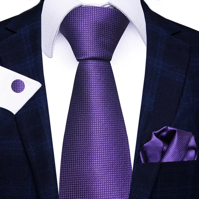 Men's luxury business set | Tie, Handkerchief, Cufflinks