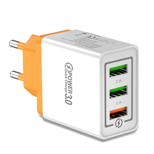 3port network charging adapter Quick Charge