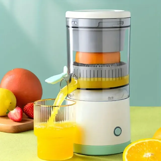 Exprimidor de cítricos portátil, exprimidor recargable por USB, mini extractor de jugo inalámbrico para frutas frescas