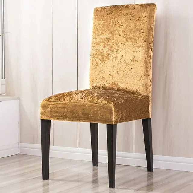 Modern plush covers on the Zaray chair