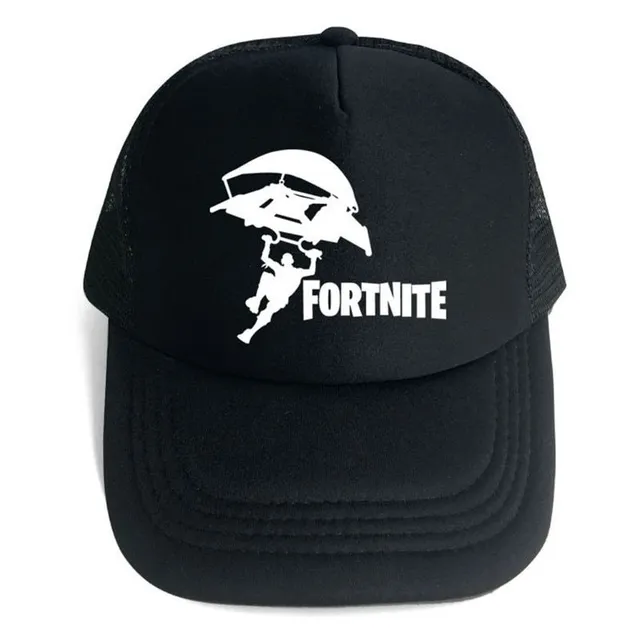 Stylish cap with the motif of the popular game Fortnite