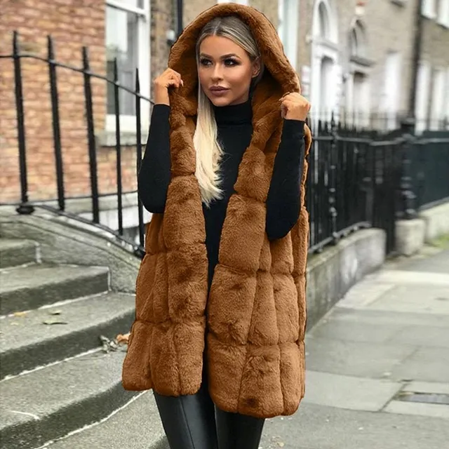 Fashionable Jordie winter women's coat / vest