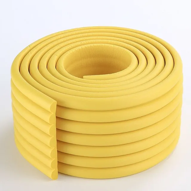 Safety single color rubber belt for edges and corners Patel