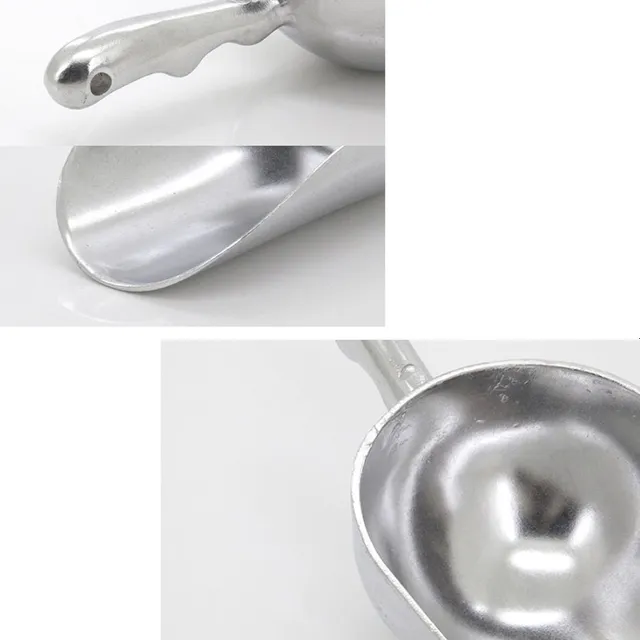 Stainless steel flour shovel