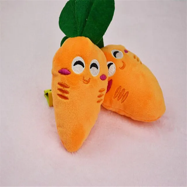Plush carrot