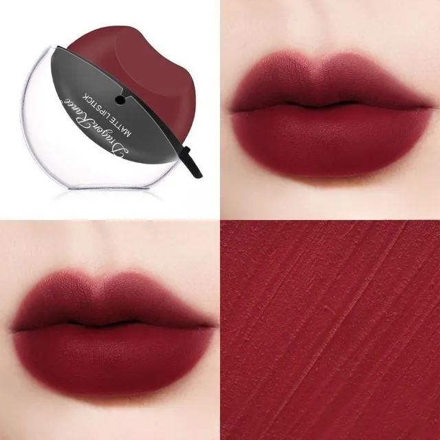 Stylish women's matte lipstick with practical closure for perfect lips Hanno