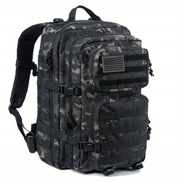 Sac à dos militaire tactique 5L Molle Army Assault Pack - Sac à dos de 3 jours pour Bug Out, randonnée, trekking