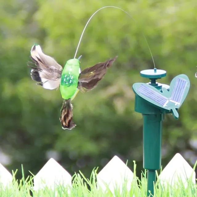 Solar Stitching Decoration Hummingbird