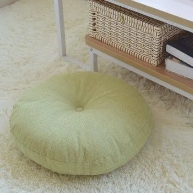 Coussin rond pour s'asseoir