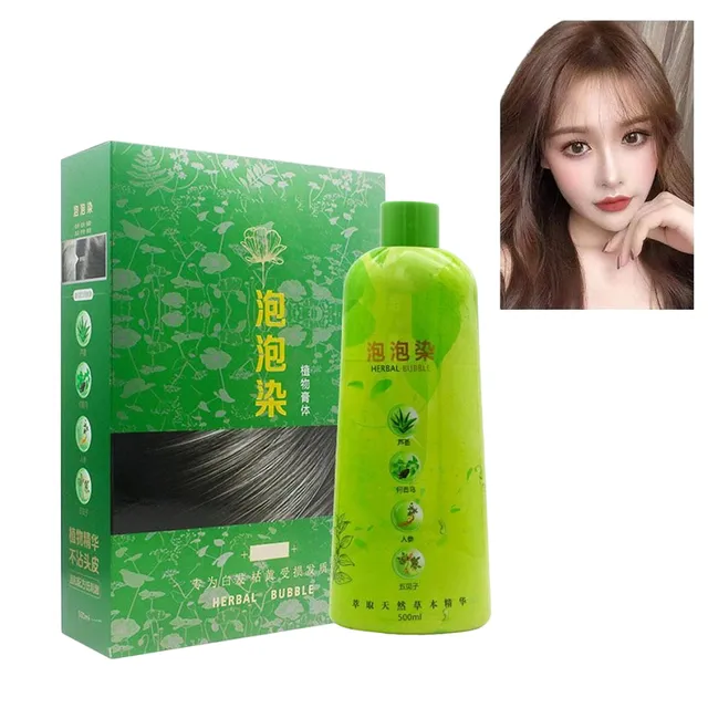 Hair dye shampoo Hair color Washable hair color 500 ml For all hair types