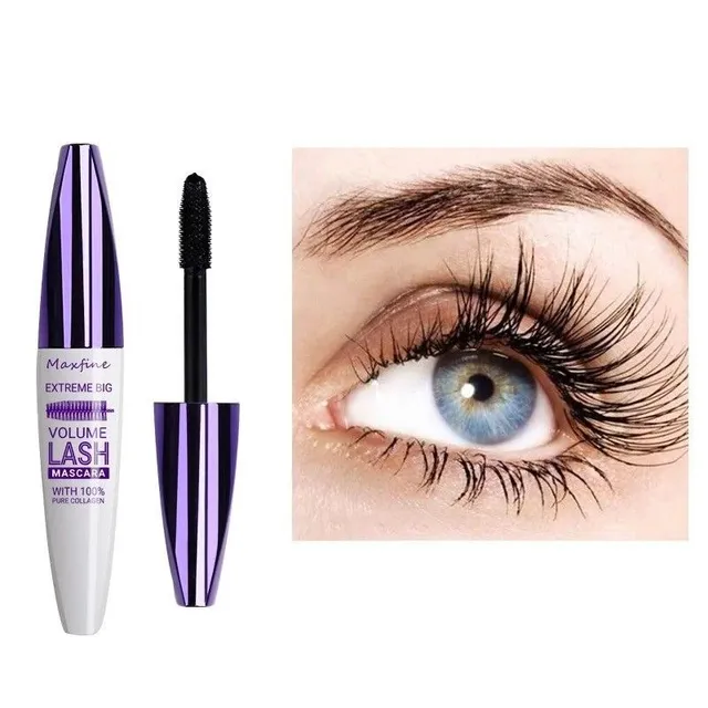 Color mascara extending algae Waterproof eye make-up Long lasting mascara in distinctive color