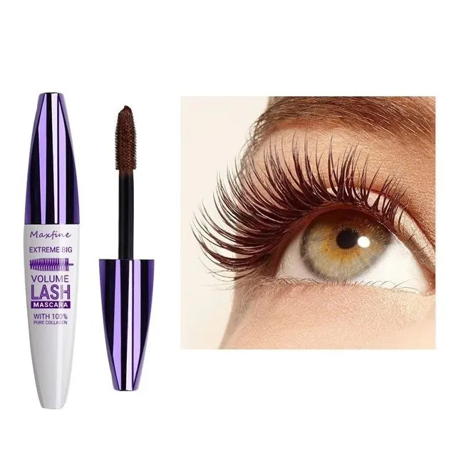 Color mascara extending algae Waterproof eye make-up Long lasting mascara in distinctive color