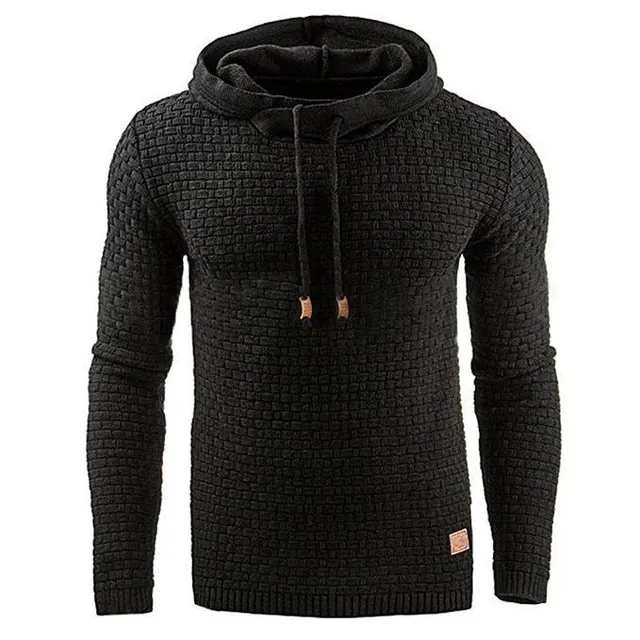 Men's classic sports hoodie with hood Brian