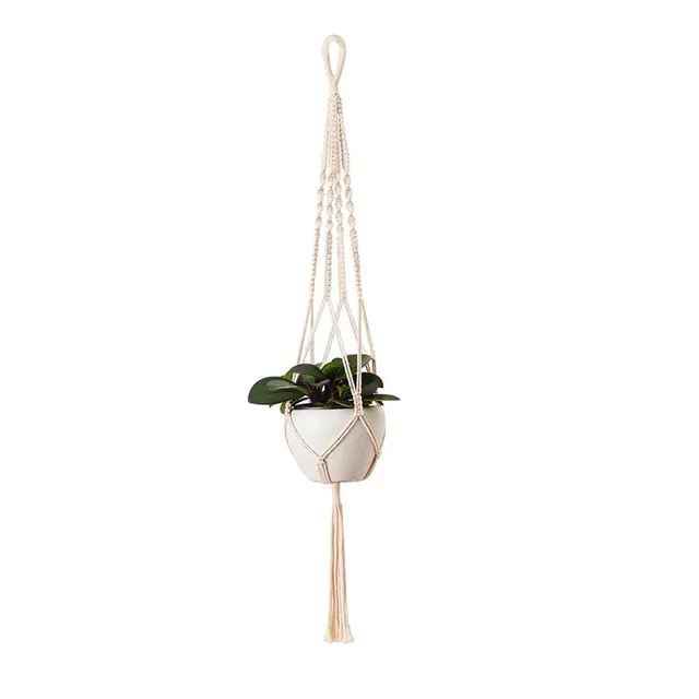 Hanging jute holder Retro