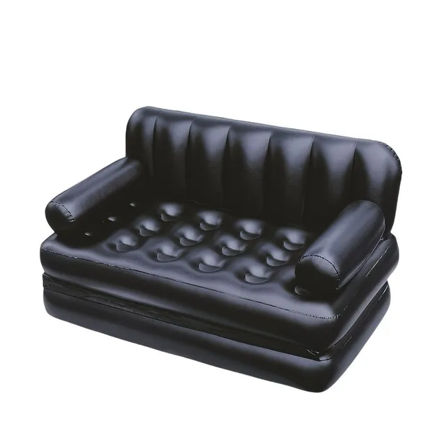 Inflatable couch with thick padding for two - Comfortable sloth