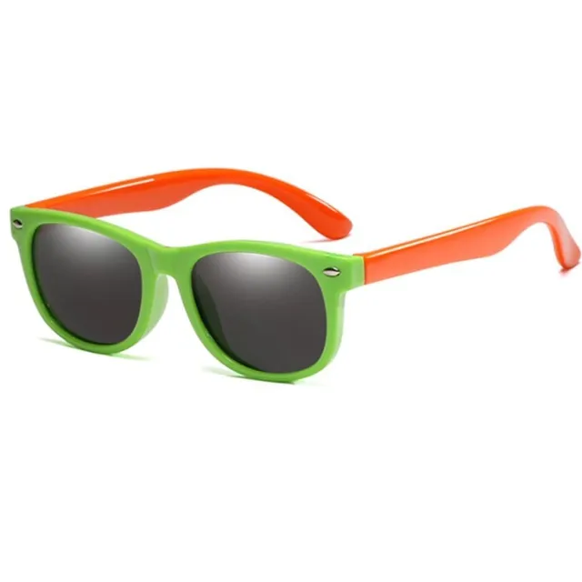 Lunettes de soleil en silicone pour enfants - différentes couleurs