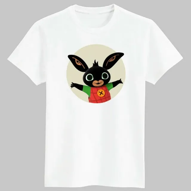 Baby stylish T-shirt with Bing bunny printing and his friends