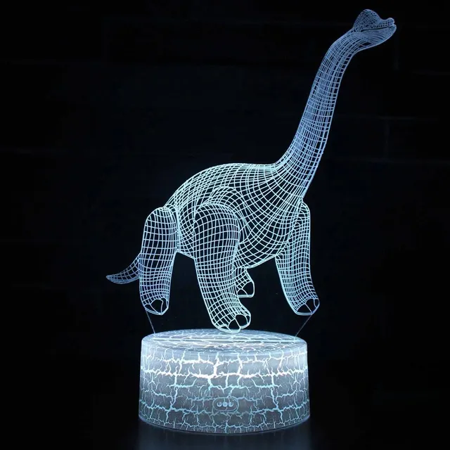 Lampă în formă de dinozaur