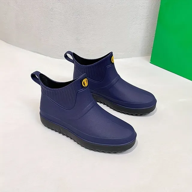 Nepromokavé protiskluzové outdoorové boty do deště - lehké a snadno nazouvací