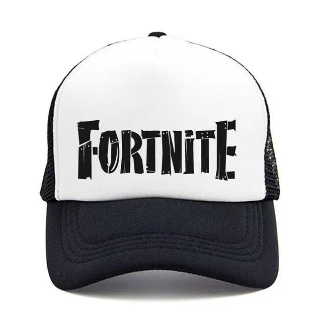 Stylish cap with the motif of the popular game Fortnite