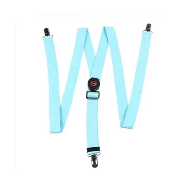 Fashionable luminous LED suspenders