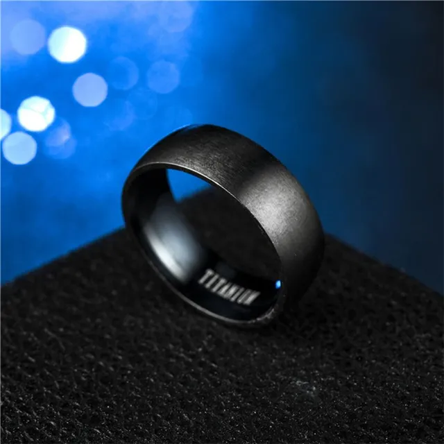 Men's titanium ring