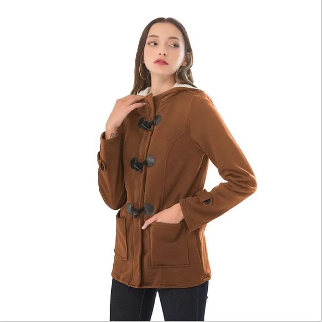 Ladies winter coat Berry