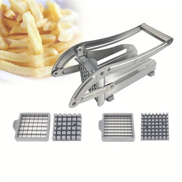 1 Set Stainless Steel Chopper Potato To Fries Chopper To Cut Pickles Kitchen Aids Kitchen Tools To Cook
