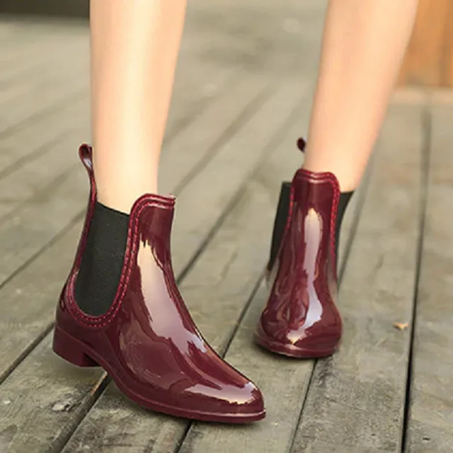 Women's shiny higher boots - 3 colours