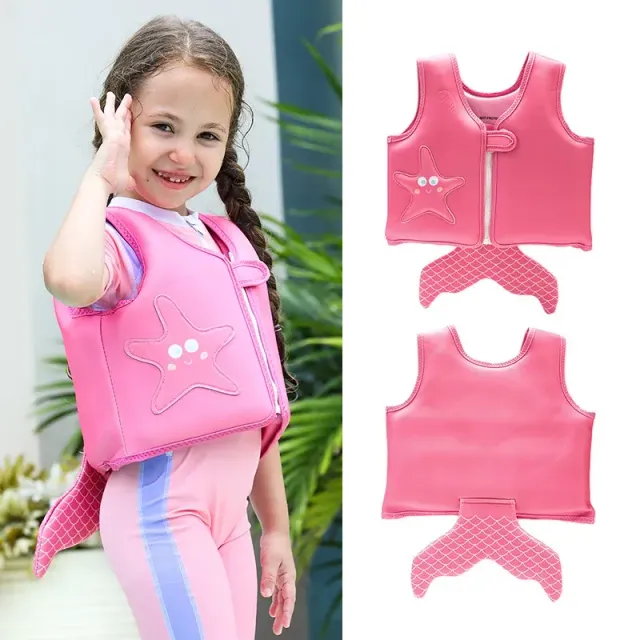 Children's high lift jacket - Swimming auxiliary lift vest