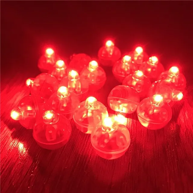Decorațiuni - Lumini LED pentru baloane, set de 10 bucăți