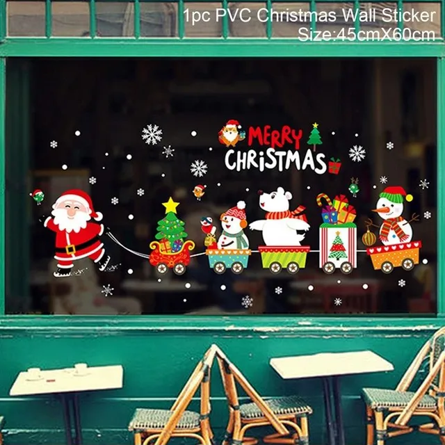 Christmas decorations - stickers for windows