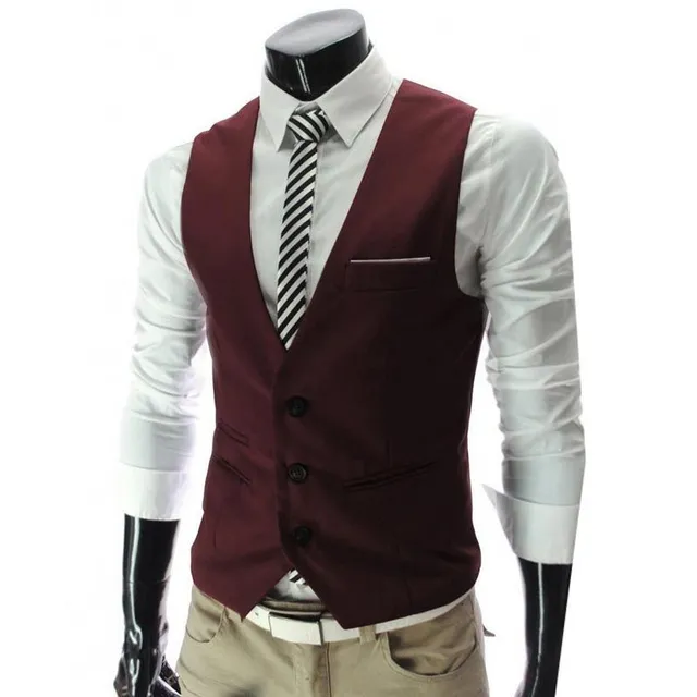 Men's elegant social vest