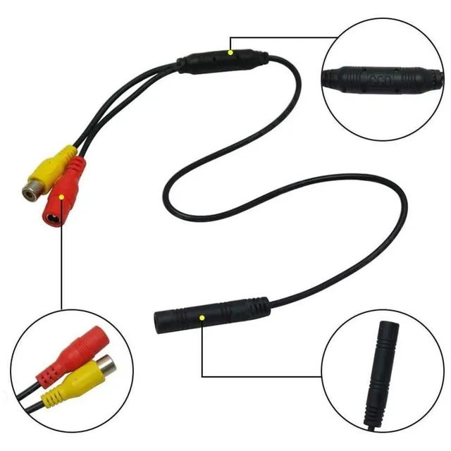 Reduction of 4pin to RCA