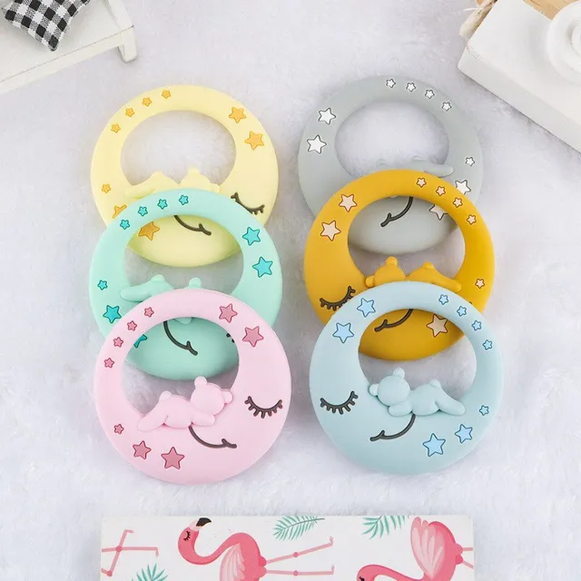 Baby cute teether - silicone