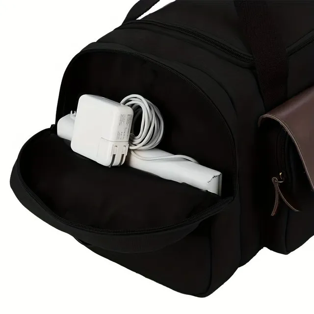 Large-volume canvas travel bag with wheelchair pocket - companion for your adventure