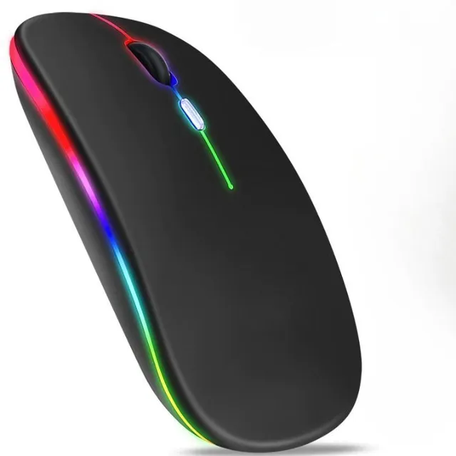 Mouse wireless elegant cu iluminare LED