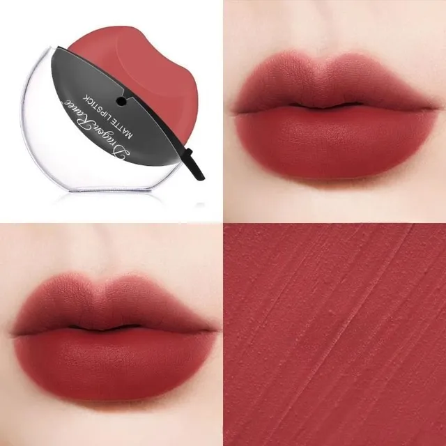 Stylish women's matte lipstick with practical closure for perfect lips Hanno