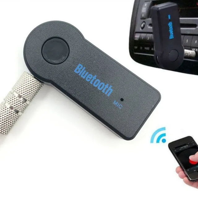 Miniature audio receiver Bluetooth and hands-free 2v1