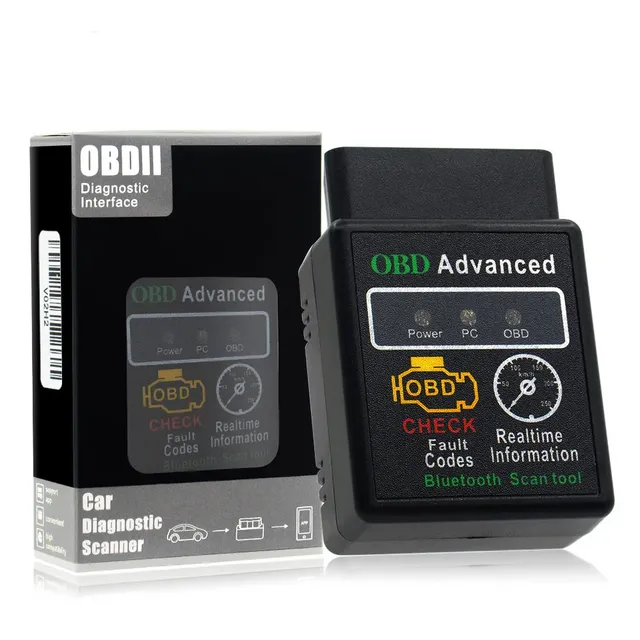 Instrument de diagnostic ELM 327 HHOBD OBD2 V1.5 25k80 V2.1 pentru scanarea automobilelor