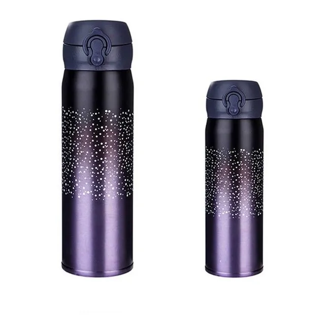 Thermos with polka dots