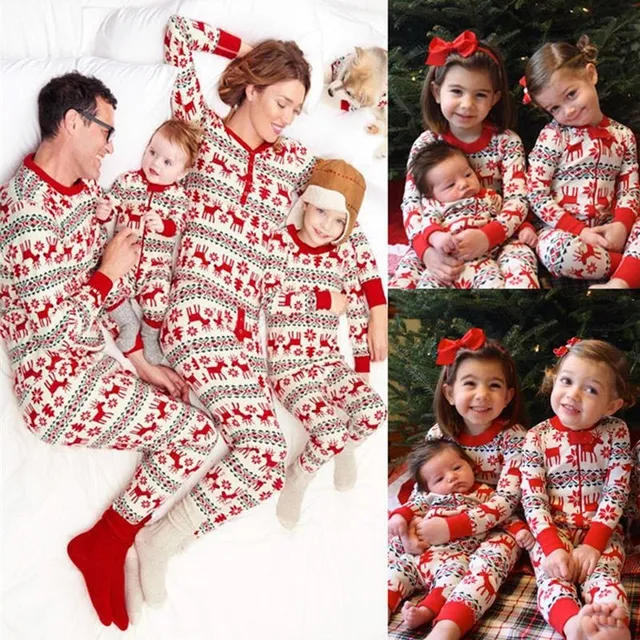 Merry Christmas pajamas for the Trucco family