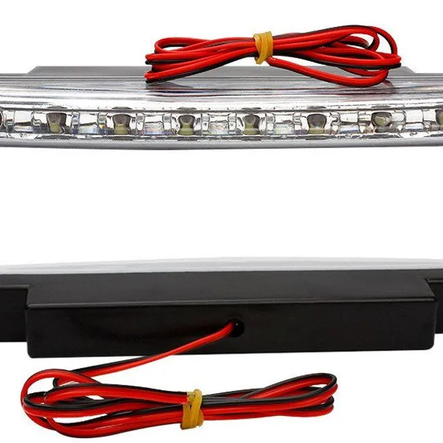 DRL fények nappal 2x 8 LED