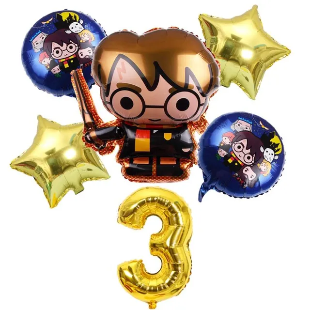 Harry Potter Birthday Party Balloons Set