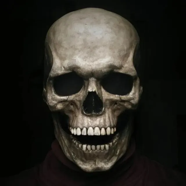 Skull costume with full mask for Halloween