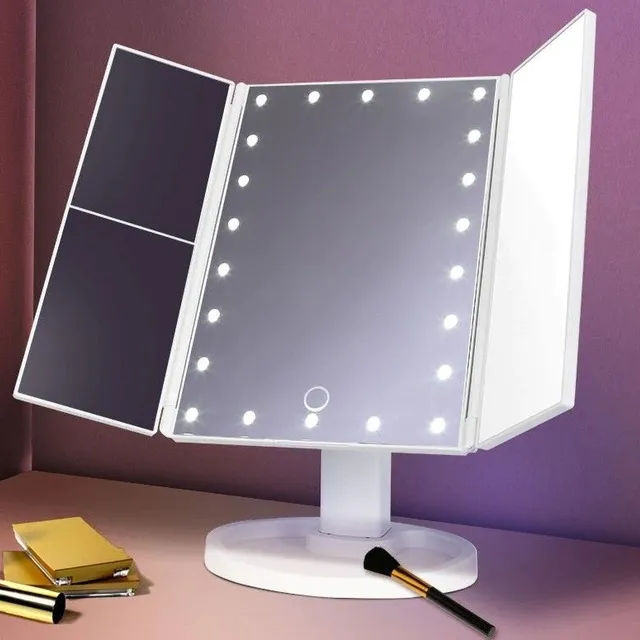 Table mirror with lighting T1862