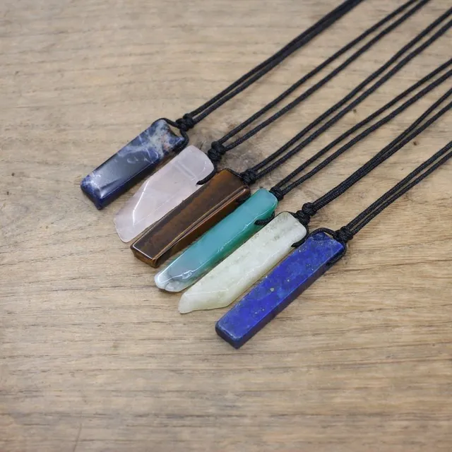 Beautiful necklace with healing effects with mineral pendant - more variants Lucius